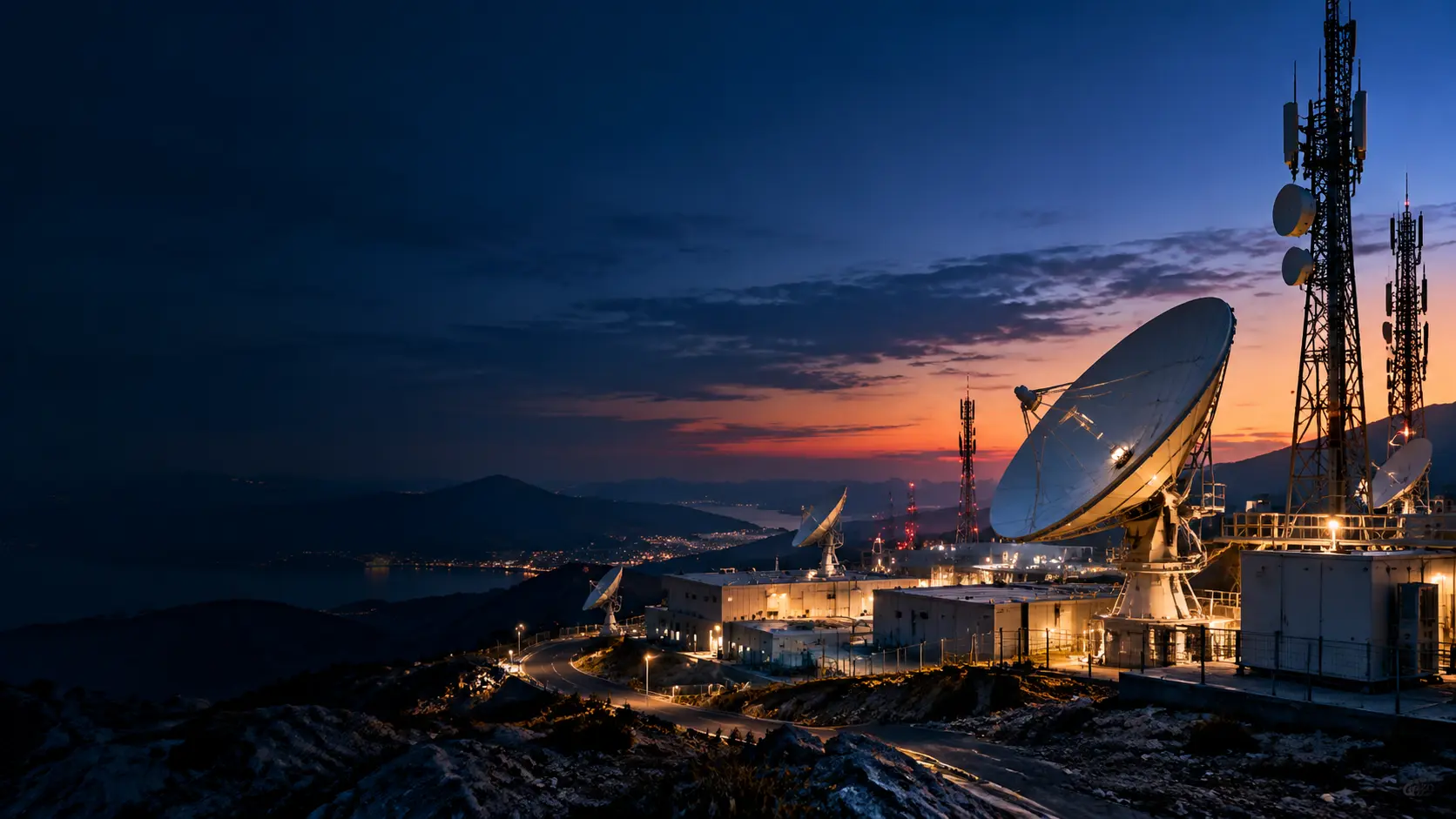MicrowaveSoft satellite and telecommunications infrastructure representing the full service ecosystem